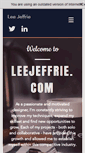 Mobile Screenshot of leejeffrie.com