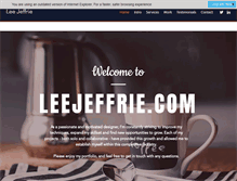 Tablet Screenshot of leejeffrie.com